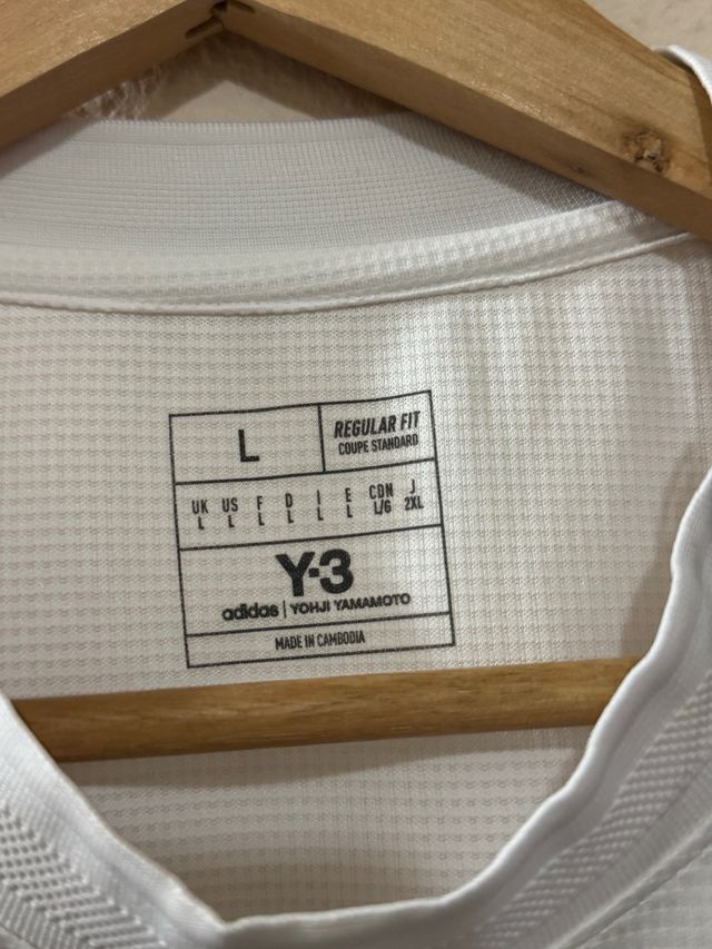 Camiseta Real Madrid Y-3 Yohji Yamamoto