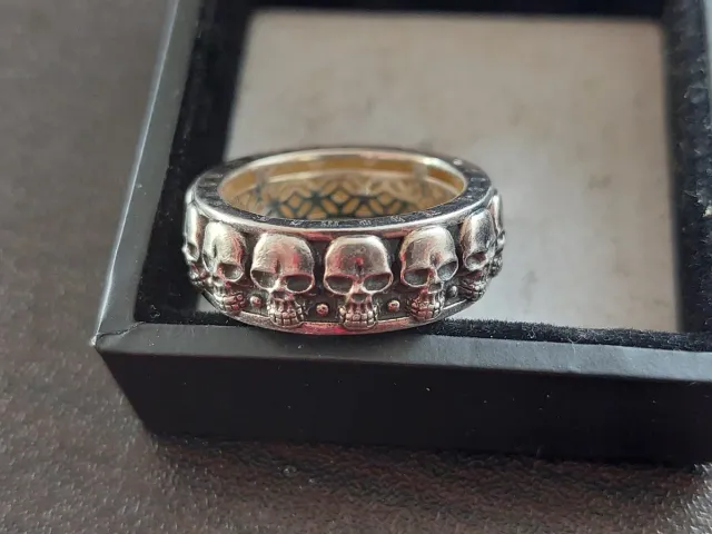 Anillo Thomas Sabo Calaveras Plata
