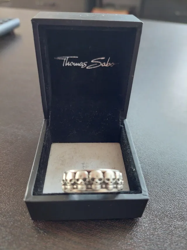 Anillo Thomas Sabo Calaveras Plata