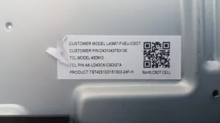 Scheda Madre TV Xiaomi L43M7-FVEU TD.MT9020.781