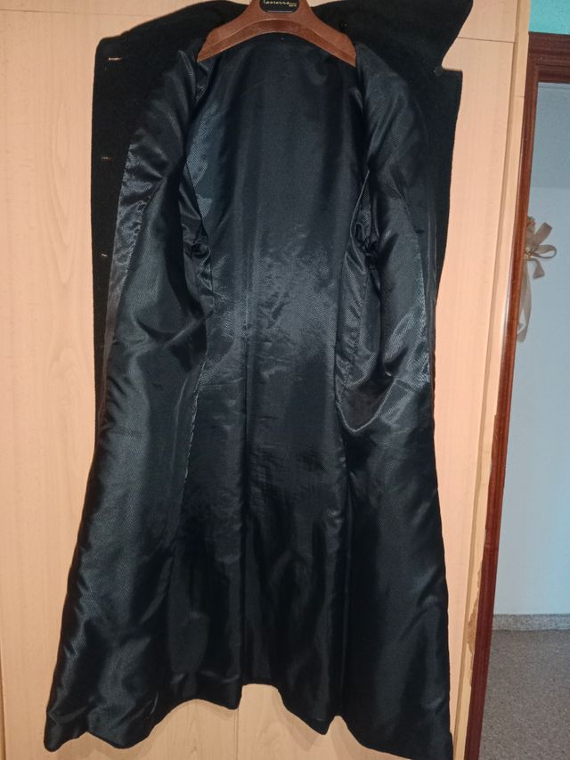 Abrigo señora negro