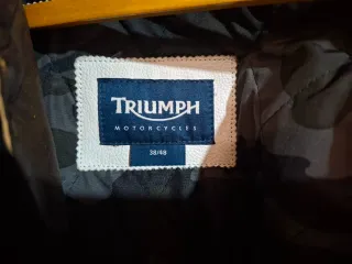 Chaqueta de Piel Triumph Marrón
