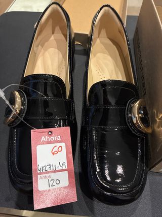 Zapatos Clarks Negros Mujer Talla 38