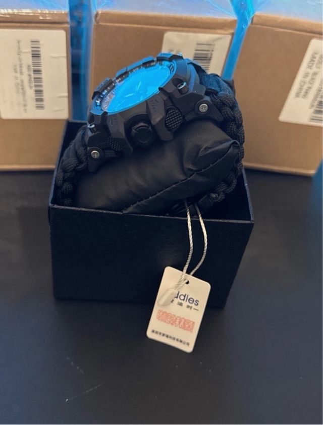 Orologio Addies Stile G-Shock Sopravvivenza Nero