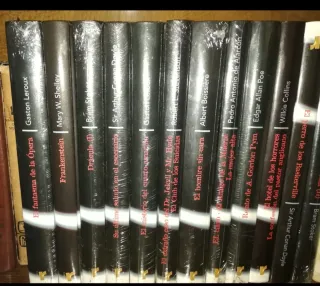 Colección novelas de terror y suspense