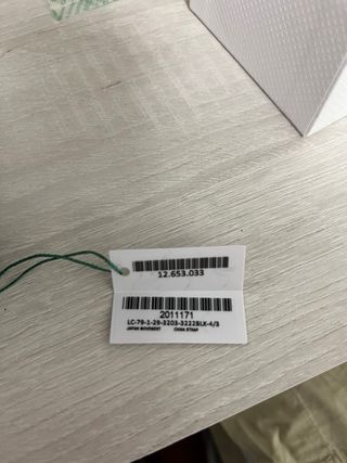 Reloj Lacoste Negro Correa Silicona Hombre