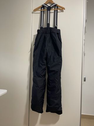 Pantalón técnico de nieve negro Decathlon