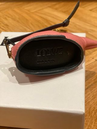 Charm Elefante Loewe Rosa y Negro