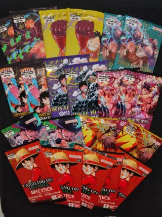One Piece Card Game: Pacchetti OP13, OP12, PRB-02,