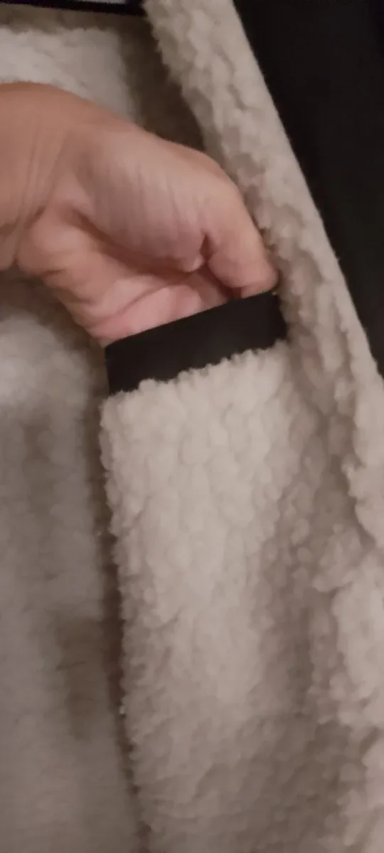 Chaqueta Negra Tela Algodón