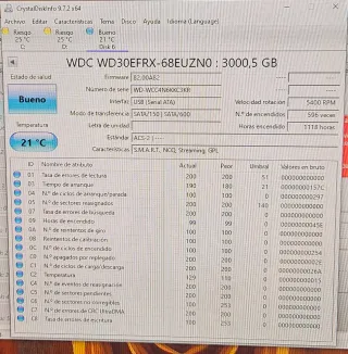 Disco Duro WD Red 3TB NAS