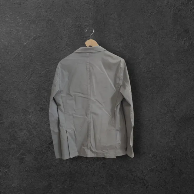 Giacca blazer Over-D cotone elastan beige taglia52