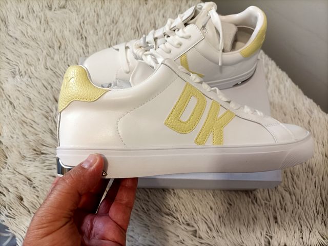 Zapatillas Blancas y Amarillas Talla 40