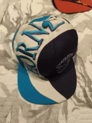 Gorra Vintage Hornets Morado Blanco