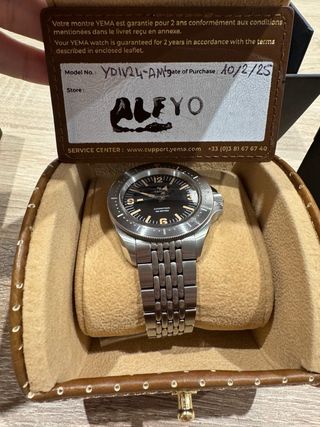 Yema Diver 39.5mm Automático