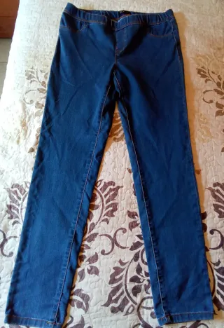 Pantalón vaquero mujer azul