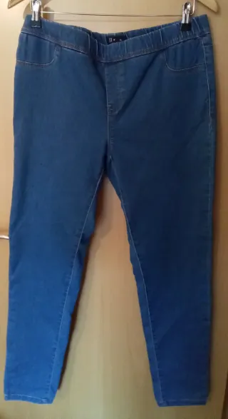 Pantalón vaquero mujer azul