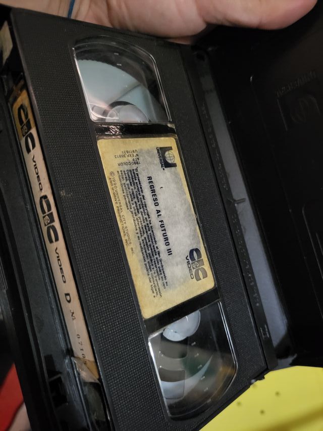 VHS Regreso al Futuro III 1ª Edición Videoclub