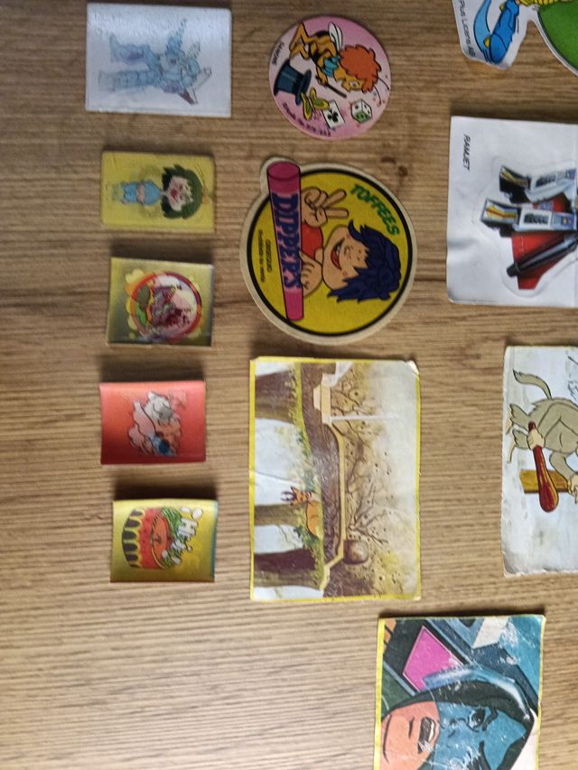 Lote 13 cromos Matutano, Danone, Bollycao...