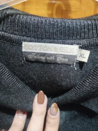 Maglioncino uomo antracite XL