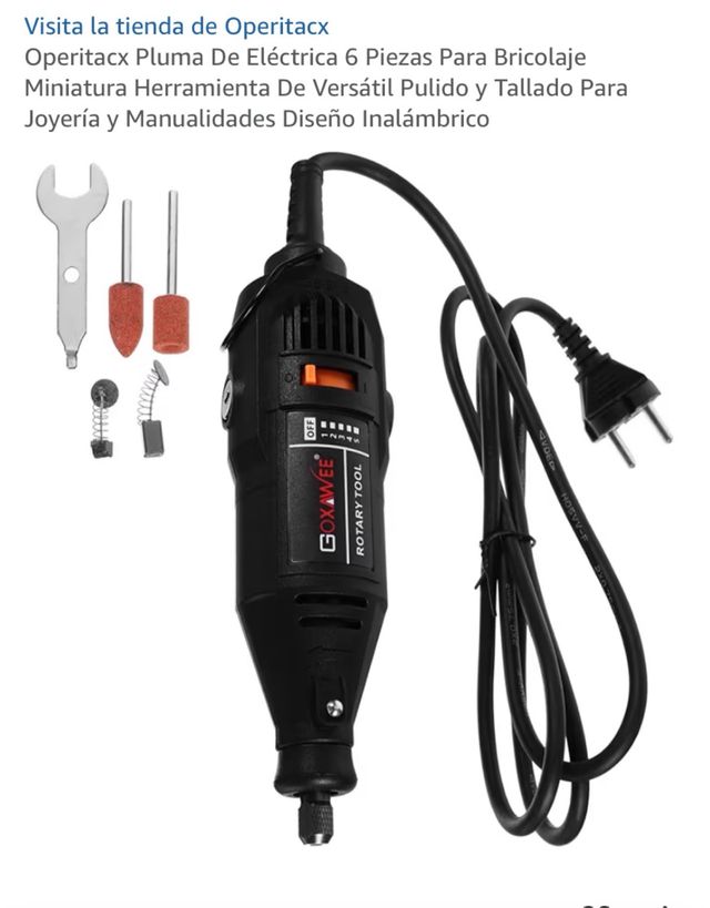 Herramienta Rotatoria goxawee con Accesorios