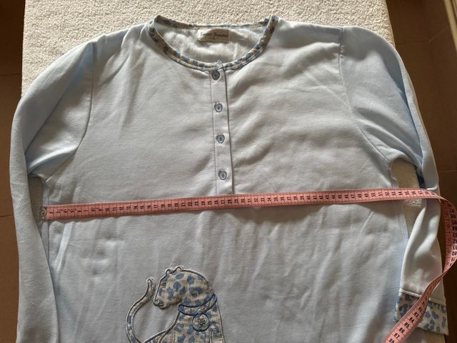 Parte superior pijama mujer manga larga