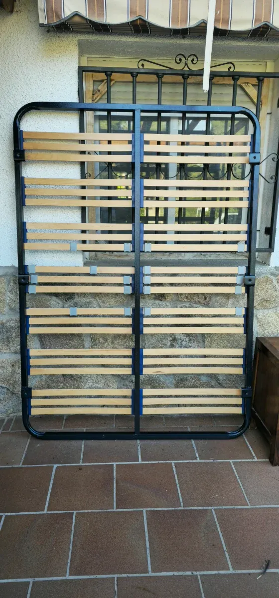 Somier 1,35x1,90 con patas