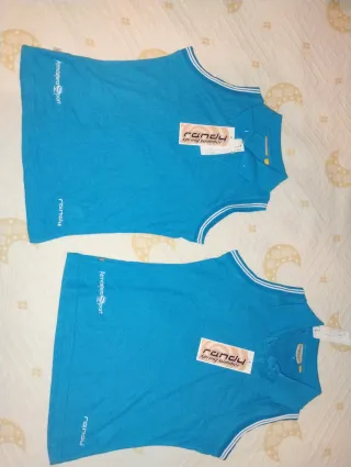 2 Camisetas Talla S Azul