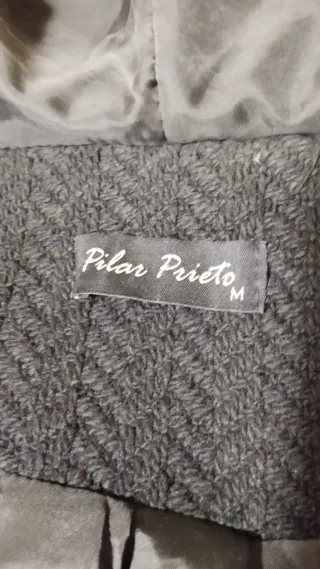 Chaquetón Pilar Prieto Gris