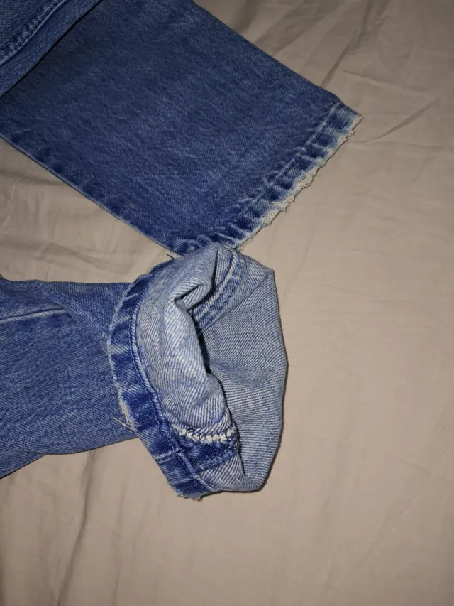 Pantalón vaquero Bershka azul