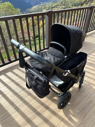 Bugaboo Donkey 5 Gemelar Negro