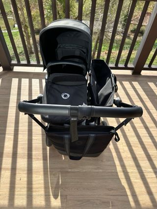 Bugaboo Donkey 5 Gemelar Negro