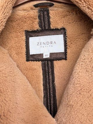 Cazadora ZENDRA efecto piel forrada