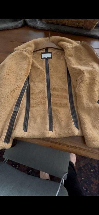 Cazadora ZENDRA efecto piel forrada