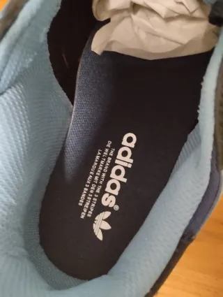 Zapatillas Adidas ZX750 Azul/Rojo nuevas n42