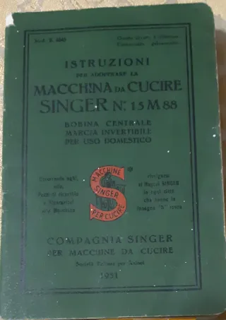 Macchina da cucire Singer 15 M 88
