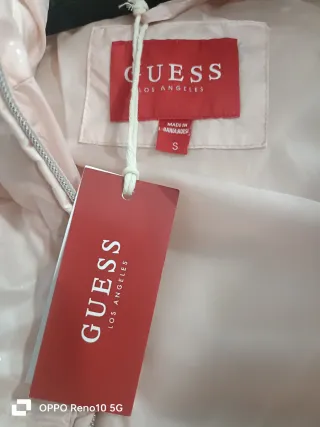 Chaqueta Anorak Rosa Guess