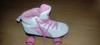 Patines Rio Roller Talla 38 Blancos y Rosas