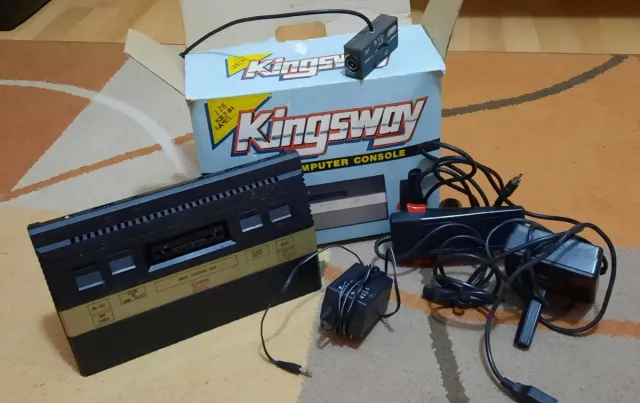 Videoconsola Kingsway 128 Negra/Dorada