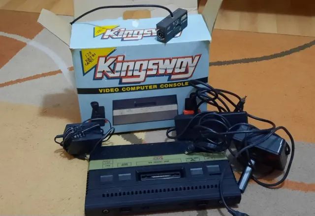 Videoconsola Kingsway 128 Negra/Dorada
