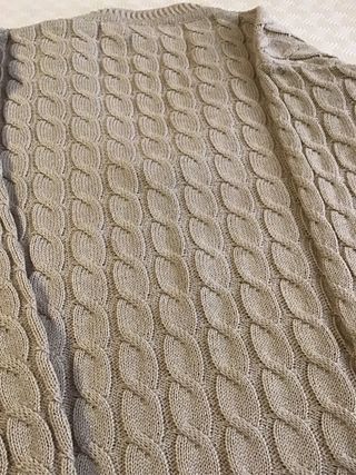 Maglione Odysseus cotone trecce beige L