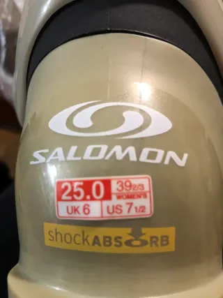 Botas de esquí Salomon mujer nuevas