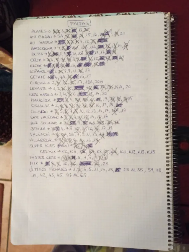 Colección Cromos Liga Este 25/26