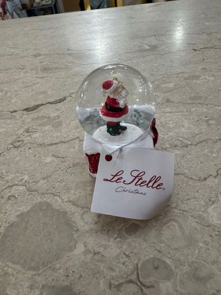 Palla di Natale con Babbo Natale