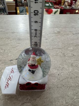 Palla di Natale con Babbo Natale