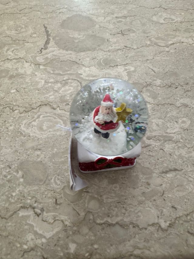 Palla di Natale con Babbo Natale