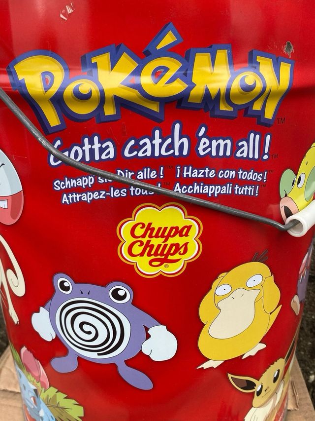Lata Cubo Pokémon série 1 (2000) Chupa Chups
