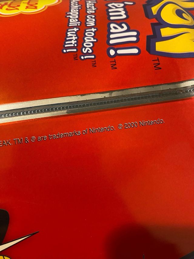 Lata Cubo Pokémon série 1 (2000) Chupa Chups