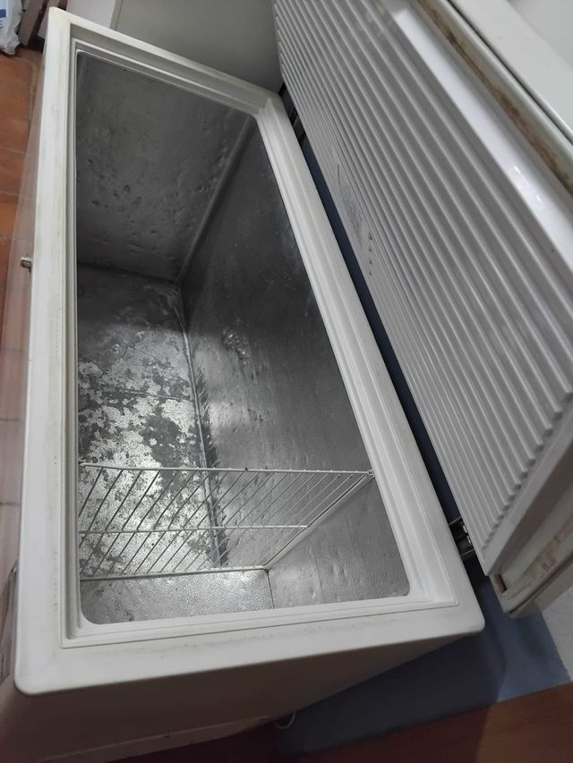 Arcón congelador blanco