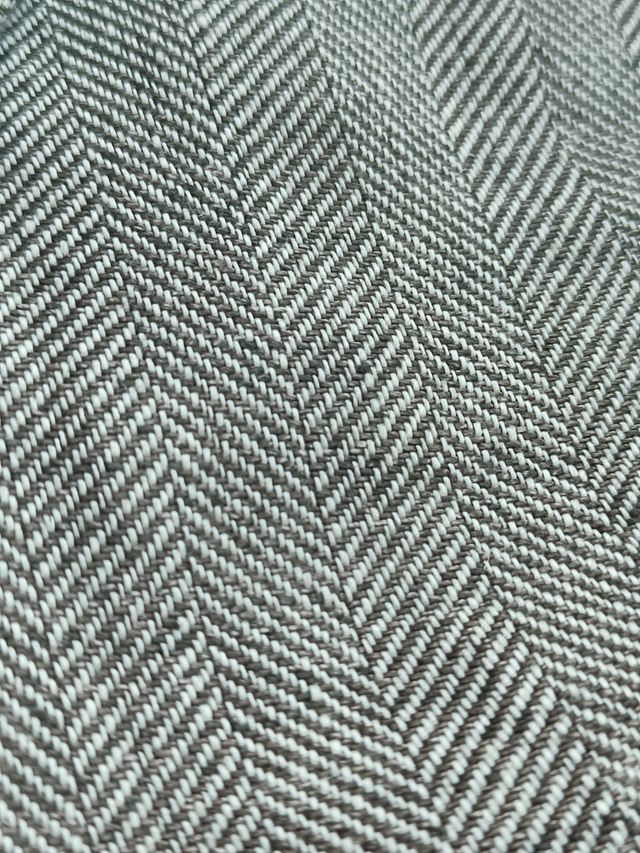 Chaqueta lino MASSIMO DUTTI T.48 – gris espigado